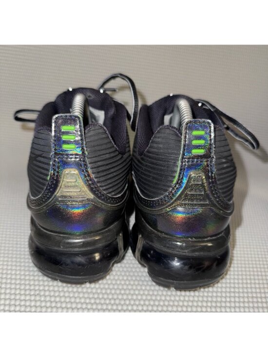 Nike Air VaporMax 360 Black Green Pink Iridescent Athletic Sneakers Shoes Mens 9